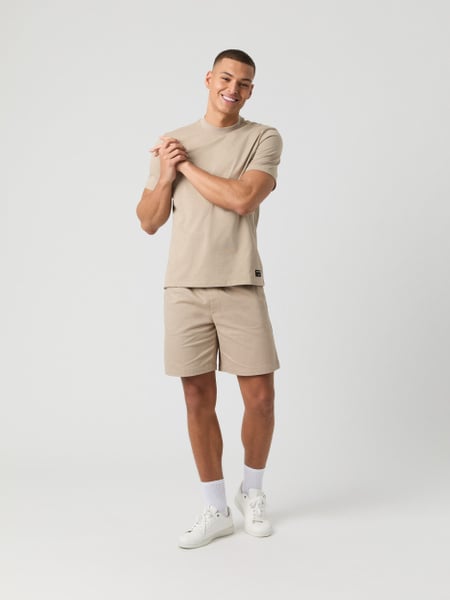 Björn Borg Centre Woven Drawstring Shorts Beige, S