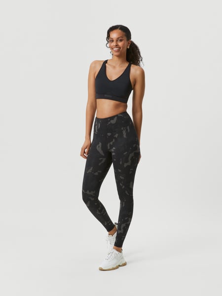 Björn Borg Borg Printed Tights Sort, S