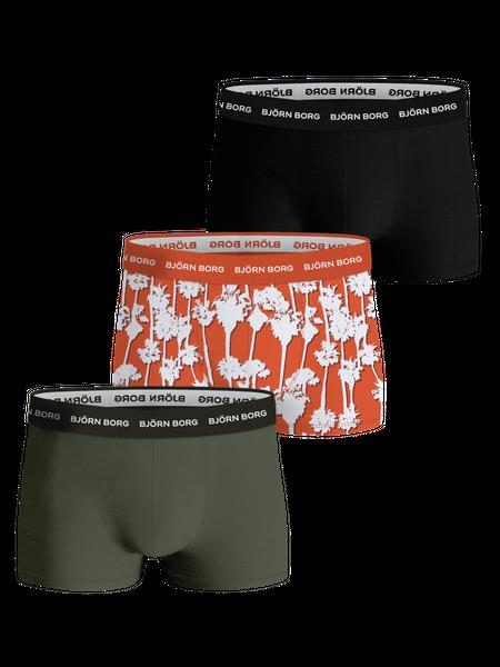 Se Björn Borg Cotton Stretch Trunk 3-pack Multi, M hos Björn Borg