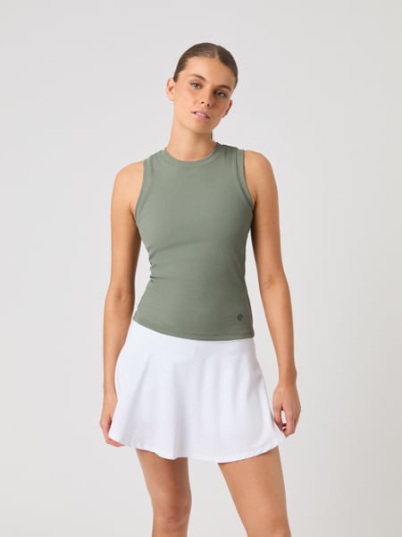 Björn Borg Ace Pocket Ribbed Tank Top Grøn, M