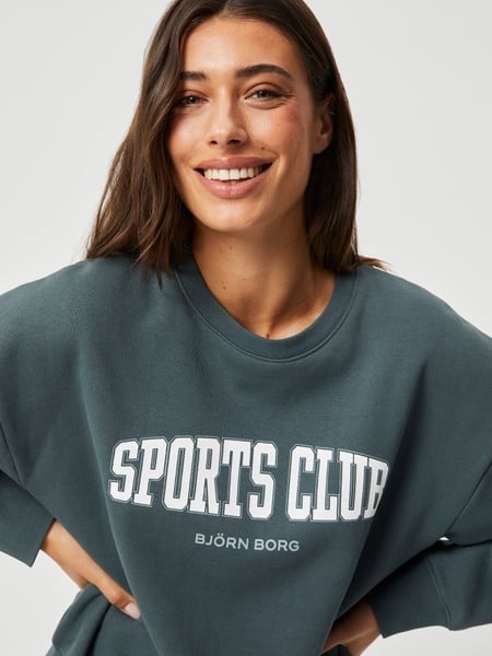 Björn Borg Ace Boyfriend Crew Grøn, XL