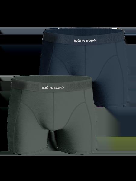 Björn Borg Premium Cotton Stretch Boxer 2-pack Multi, L