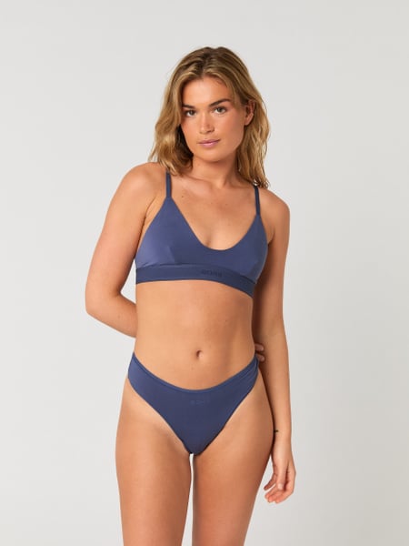 Björn Borg Core Lyocell Thong 1-pack Blå, XL
