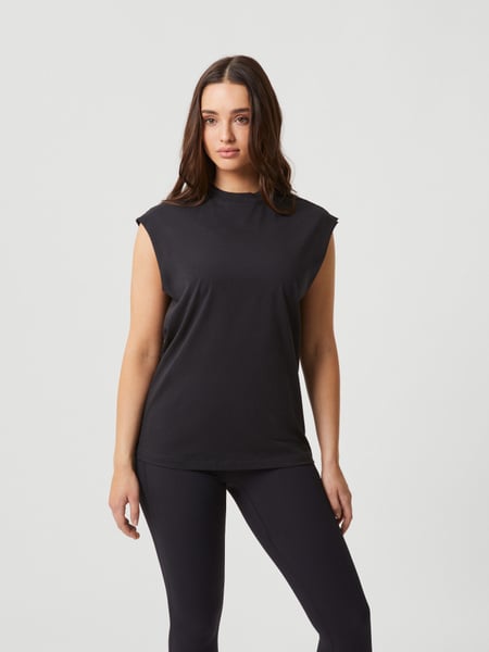 Björn Borg Studio Loose Fit Tank Sort, M