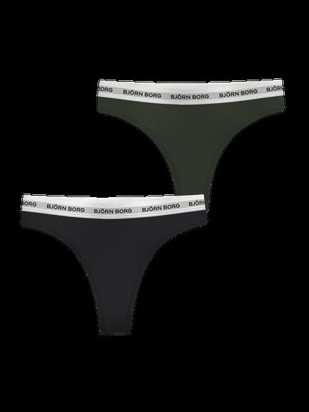 Björn Borg Core Logo Thong 2-pack Multi, XXL