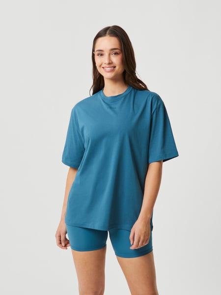 Björn Borg Studio Oversized T-shirt Blå, M