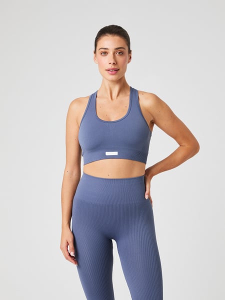 Björn Borg Studio Low Seamless Sports Bra Blå, XSS