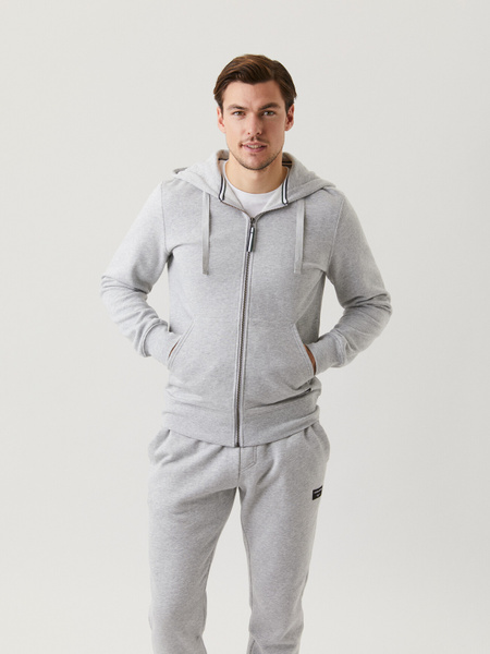 Björn Borg Centre Zip Hood Grå, S