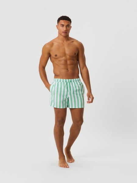 Björn Borg Borg Print Swim Shorts Grøn, M