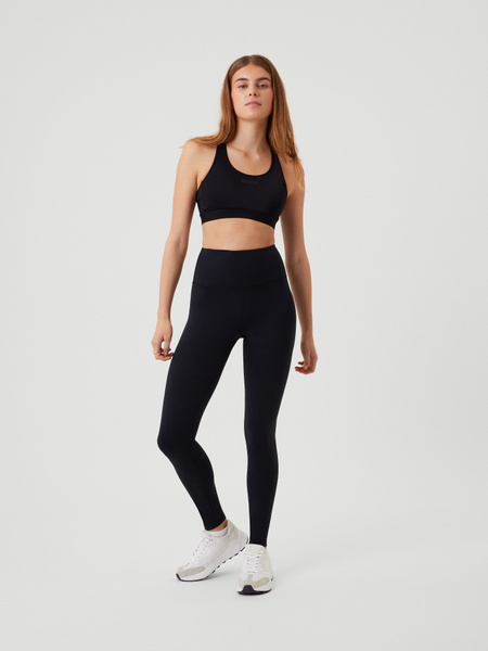 Björn Borg Studio High Waist Comfort Tights Sort, L
