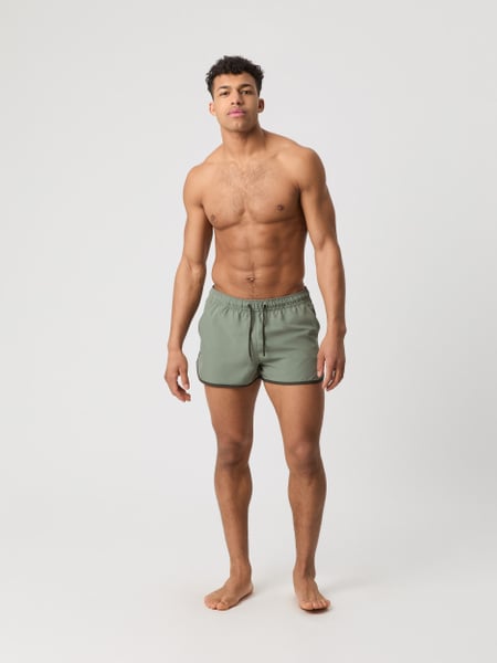 Björn Borg Borg Retro Swim Shorts Grøn, M