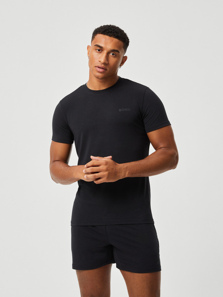 Björn Borg Borg Lyocell Blend T-shirt Sort, XXL