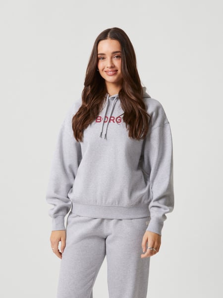Björn Borg Studio Oversized Hoodie Grå, L