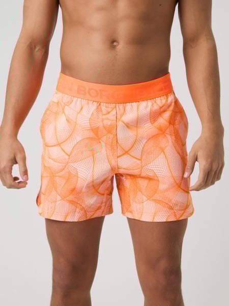 Björn Borg Ace Printed Short Shorts Orange, S