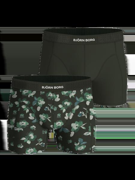 Björn Borg Organic Cotton Stretch Boxers 2-pack Grøn, XL