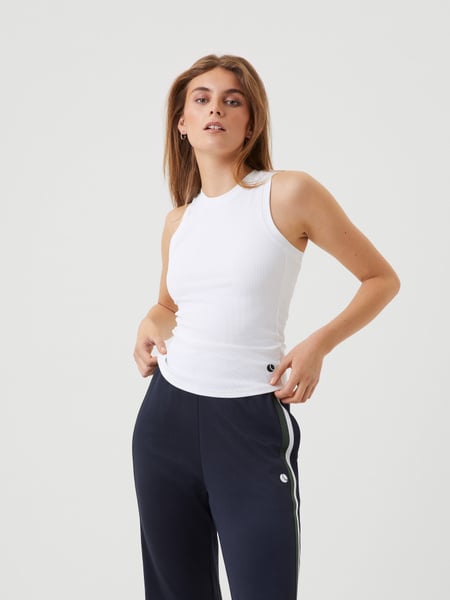 Björn Borg Ace Rib Tank Pocket Hvid, L