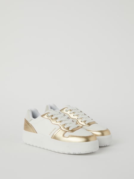 Björn Borg Women's Matt Metallic Sneakers T2400 Hvid, 41