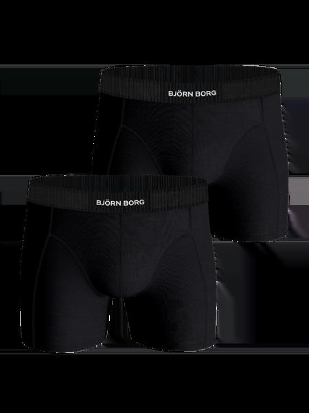 Björn Borg Lyocell Boxers 2-pack Sort, XL