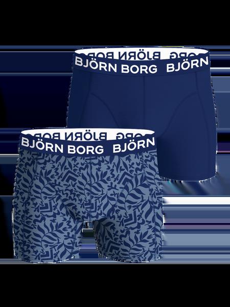 Björn Borg Bamboo Cotton Blend Boxers 2-pack Blå, XL
