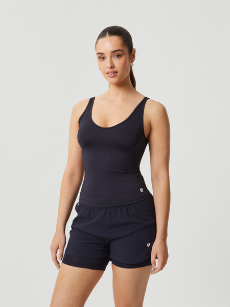 Björn Borg Ace Deep V Tank Marineblå, L