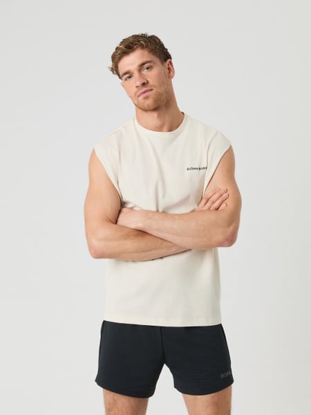 Björn Borg Borg Gym Sleeveless T-shirt Hvid, XXL