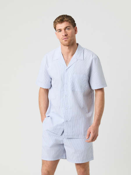 Björn Borg Core Resort Pyjama Shirt Blå, S