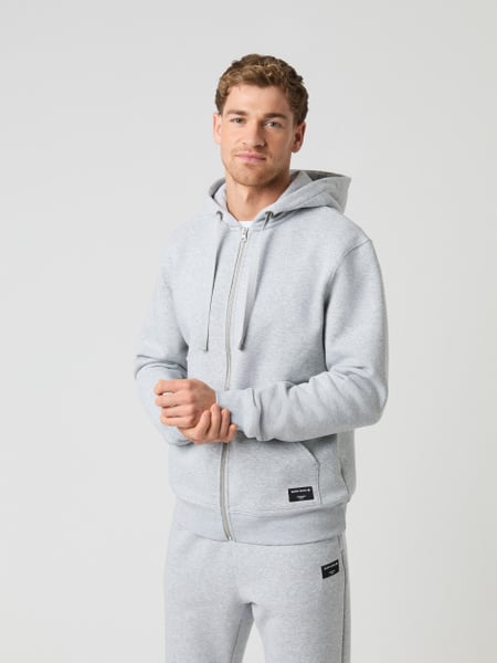 Björn Borg Centre Zip Hoodie Grå, S