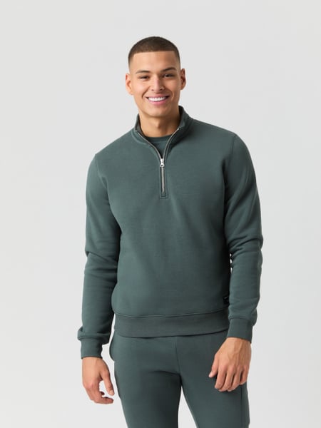 Björn Borg Centre Half Zip Grøn, M