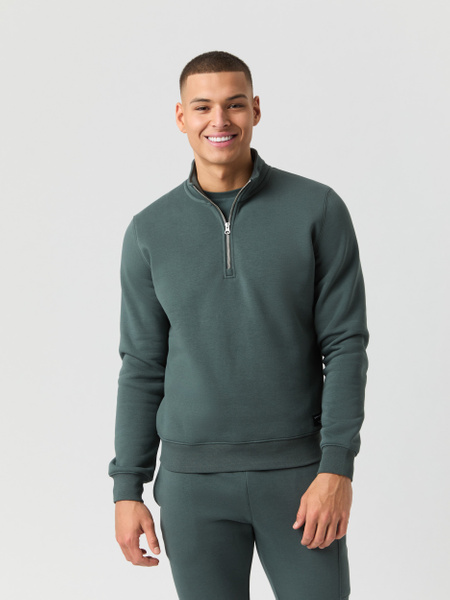 Björn Borg Centre Half Zip Grøn, XXL