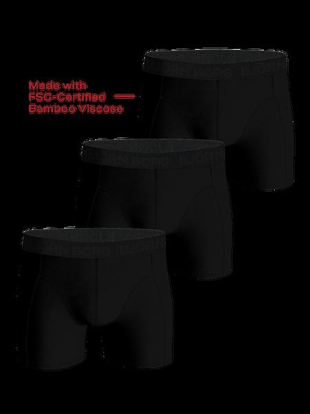 Björn Borg Bamboo Cotton Blend Boxers 3-pack Sort, XL