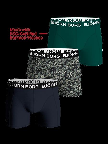 Björn Borg Bamboo Cotton Blend Boxers 3-pack Multi, XL