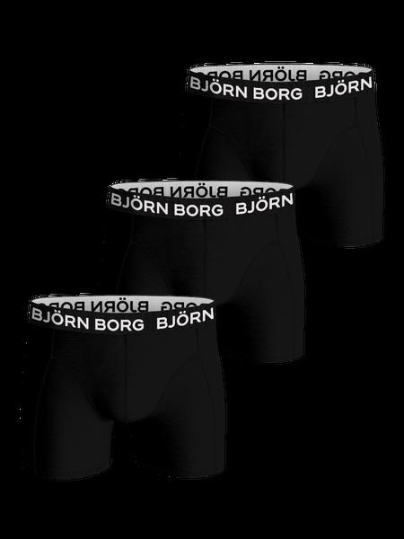 Björn Borg Bamboo Cotton Blend Boxers 3-pack Sort, XL