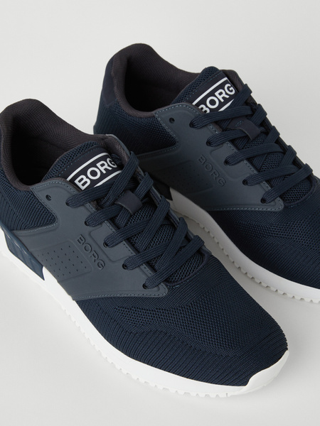Björn Borg Men’s Sneakers R140 Knit Marineblå, 43