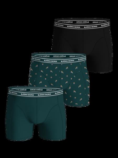 Björn Borg Organic Cotton Stretch Boxers 3-pack Multi, S