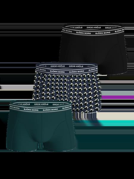 Björn Borg Organic Cotton Stretch Trunks 3-pack Multi, XXL