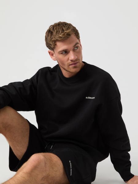 Björn Borg Borg Oversized Sweatshirt Sort, S