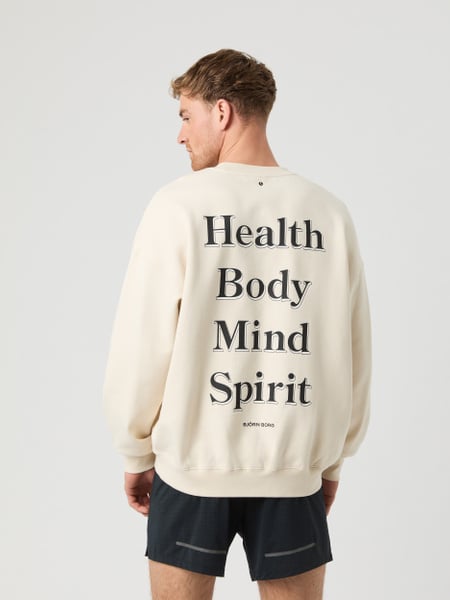 Björn Borg Borg Oversized Sweatshirt Hvid, XL