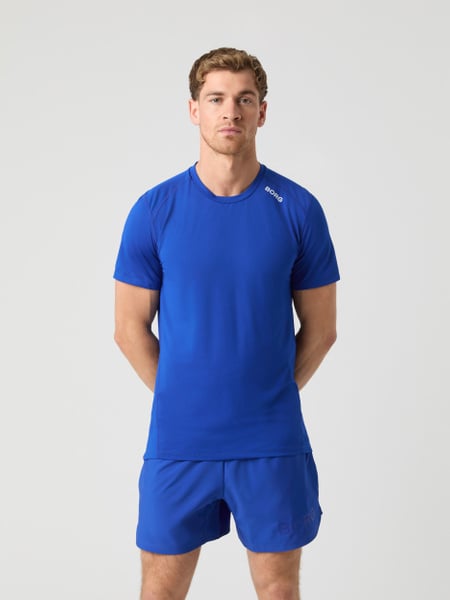 Se Björn Borg Borg Athletic T-shirt Blå, M hos Björn Borg