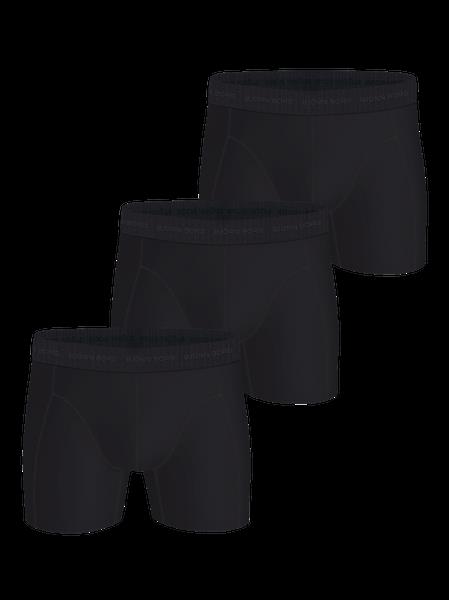 Björn Borg Microfiber Boxers 3-pack Sort, S