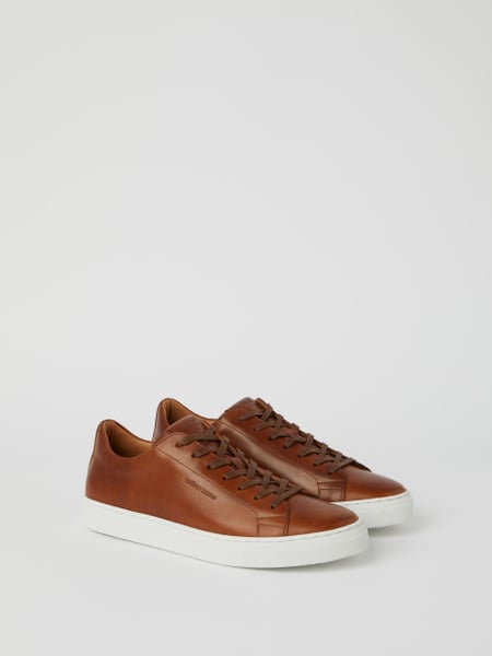 Björn Borg Men’s Leather Sneakers Sl100 Brun, 43
