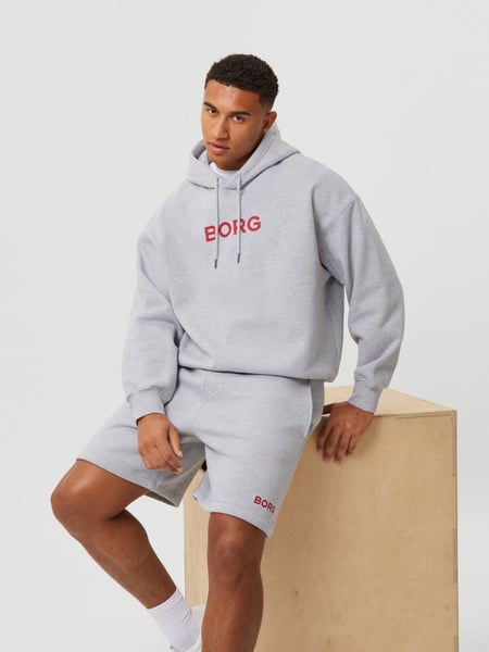Björn Borg Borg Oversized Hoodie Grå, XXL