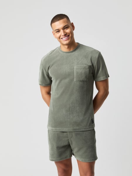 Björn Borg Borg Toweling T-shirt Grøn, L