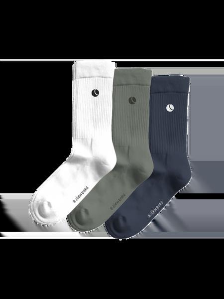 Björn Borg Core Crew Socks 3-pack Multi, 36-40