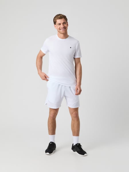 Björn Borg Ace Sports Shorts 8 Inch Hvid, M