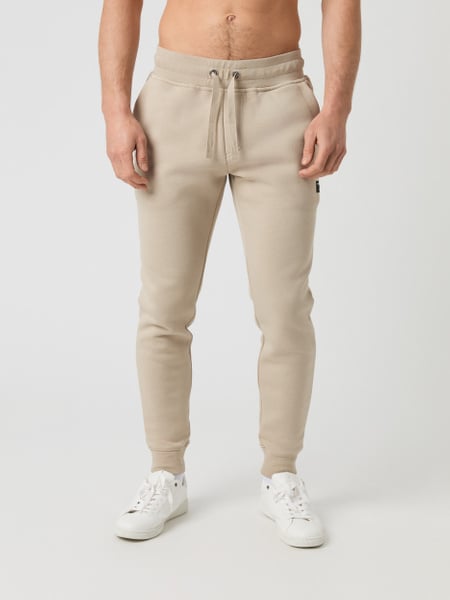 Björn Borg Centre Tapered Sweatpants Beige, XXL