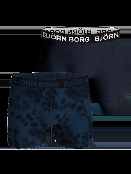 Björn Borg Bamboo Cotton Blend Boxer 2-pack Marineblå, XXL