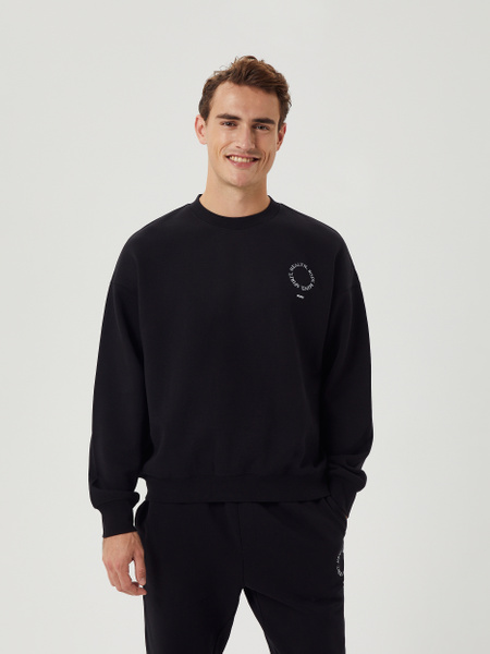 Björn Borg Borg Oversized Crew Sort, L