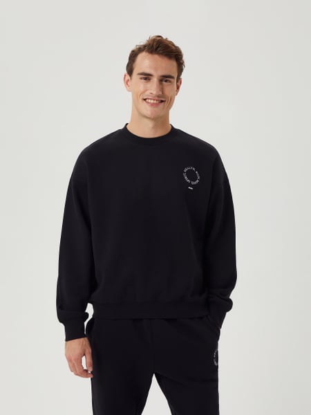 Björn Borg Borg Oversized Crew Sort, XL