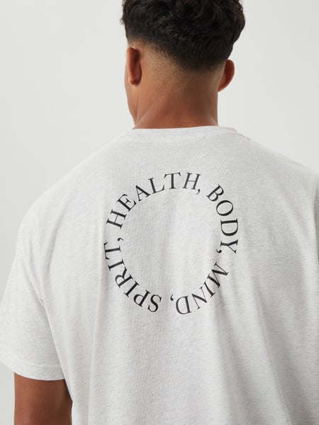 Björn Borg Borg Gym T-shirt Grå, M