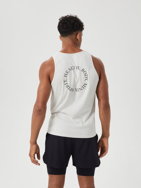 Björn Borg Borg Gym Rib Tank Grå, L